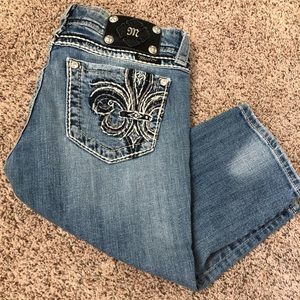 Miss Me Jessica cropped jeans. Sz 29x17